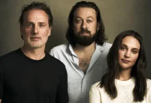 Andrew Linconl and Alicia Vikander